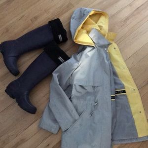 Nautica Anorak rain trench